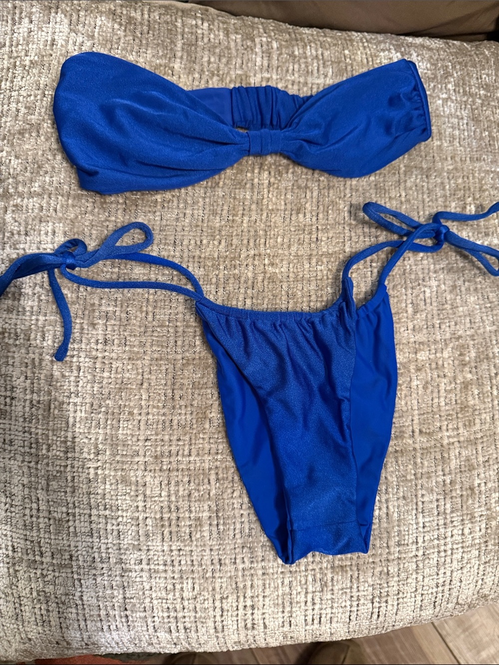 Women’s Electric Blue Bikini Set - Brand